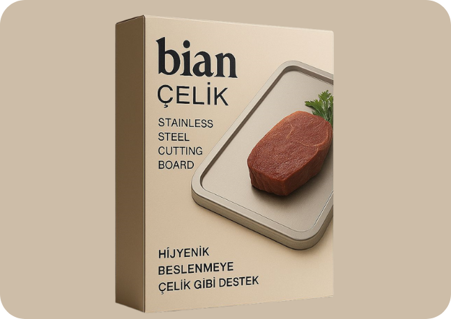 Bian Çelik Kesme Tahtası